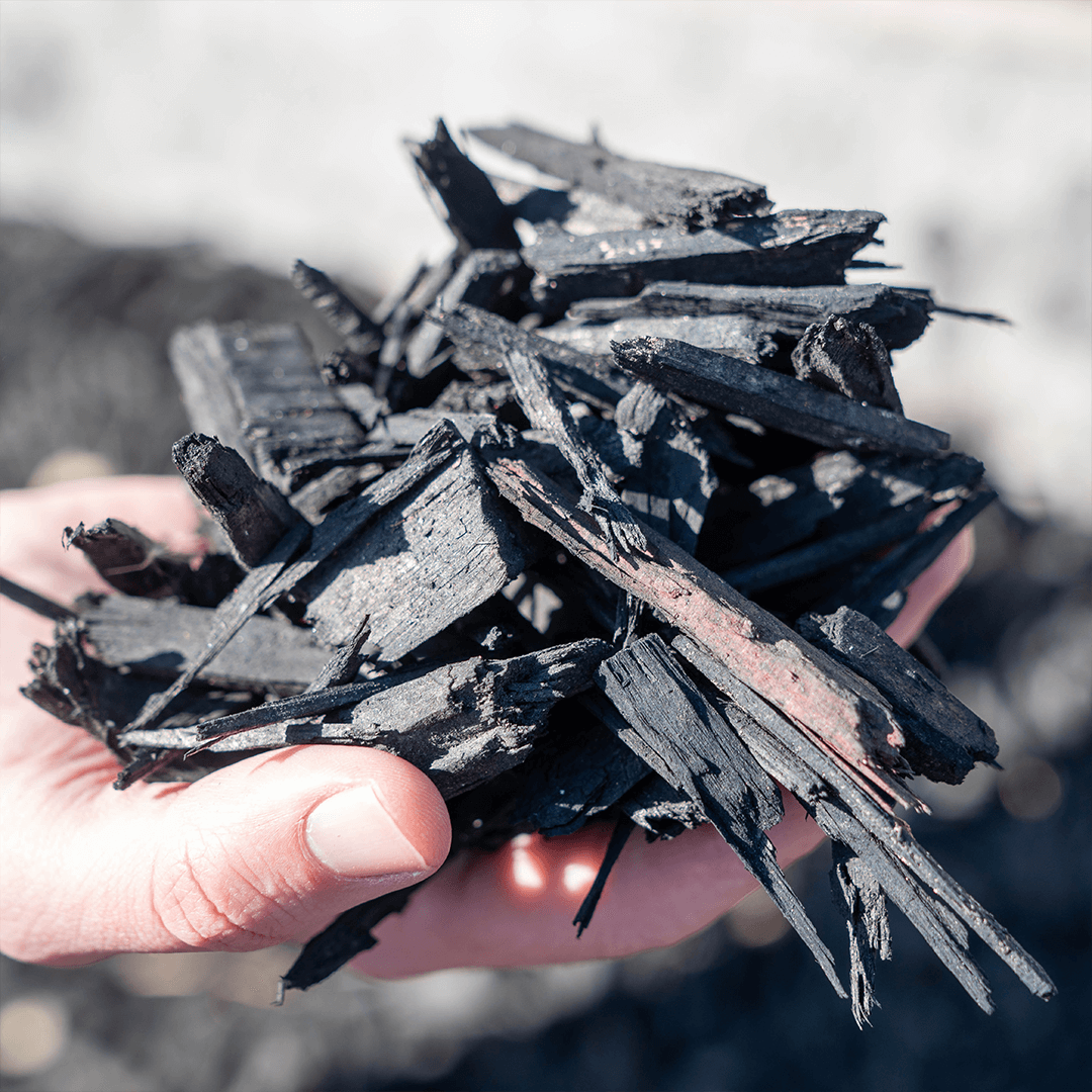 Black Dyed Mulch